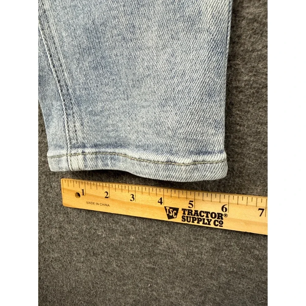 Judy Blue High Waist Vintage Double Cuffed Jogger Jeans Light Wash Size 30 Denim - Picture 10 of 14